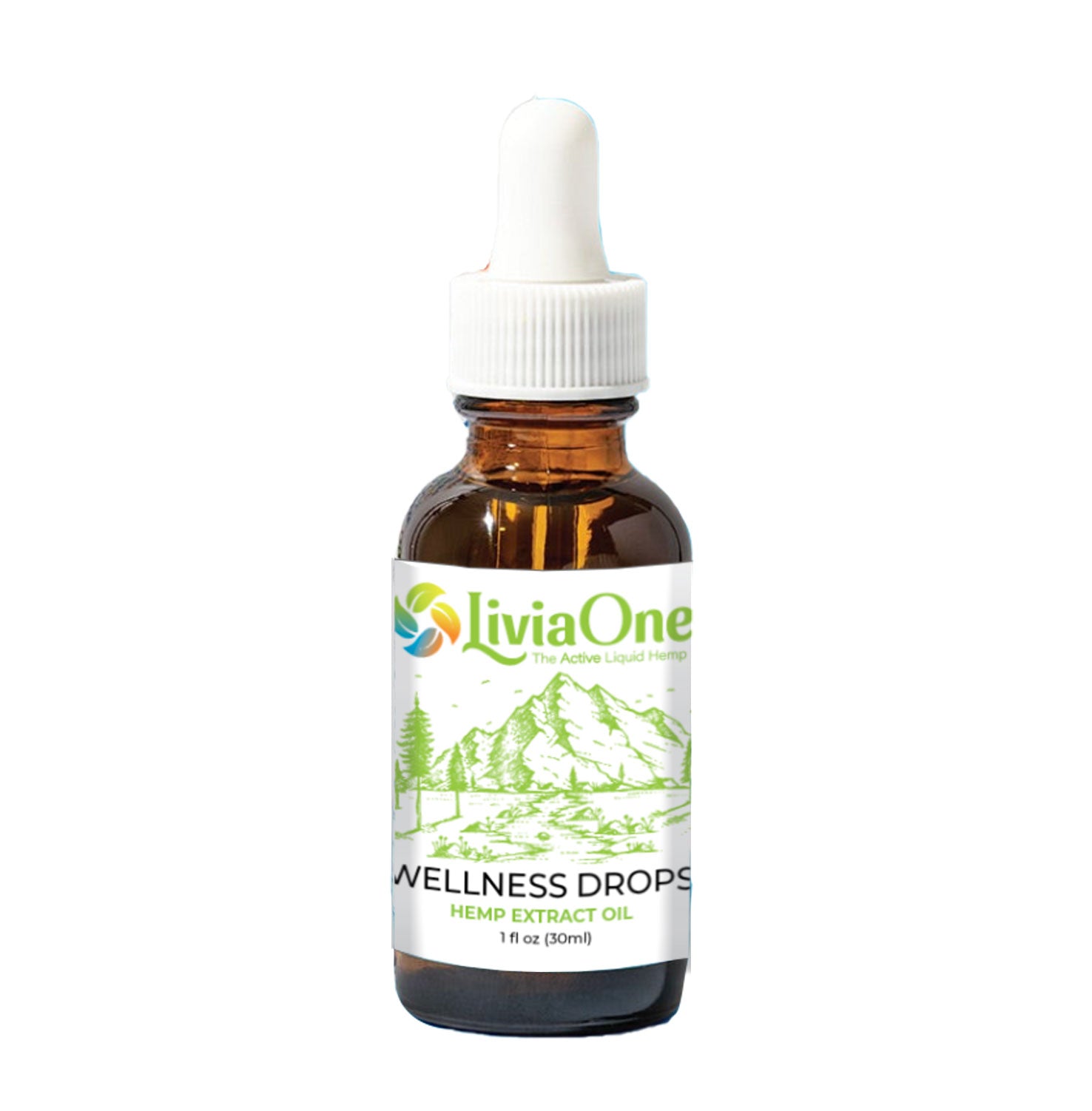 LiviaOne™ Wellness Drops 1000 mg Raw Hemp